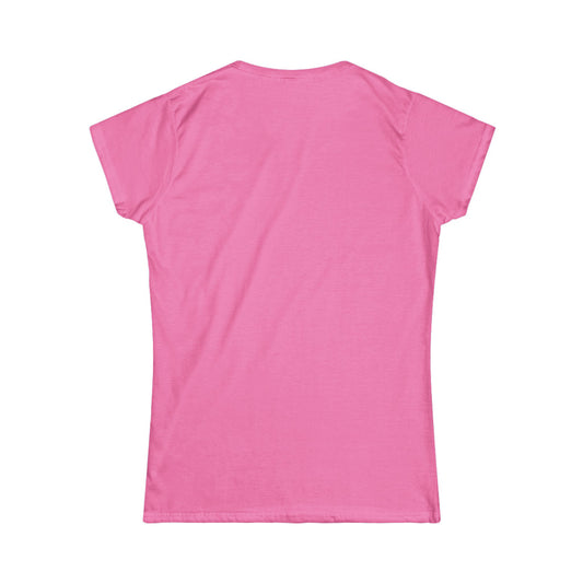 Women's Casual Softstyle Tee Casual [Pink]