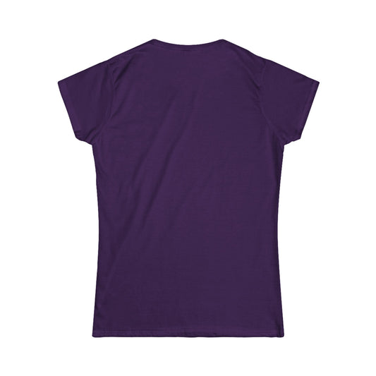 Women's Casual Softstyle Tee [Purple]