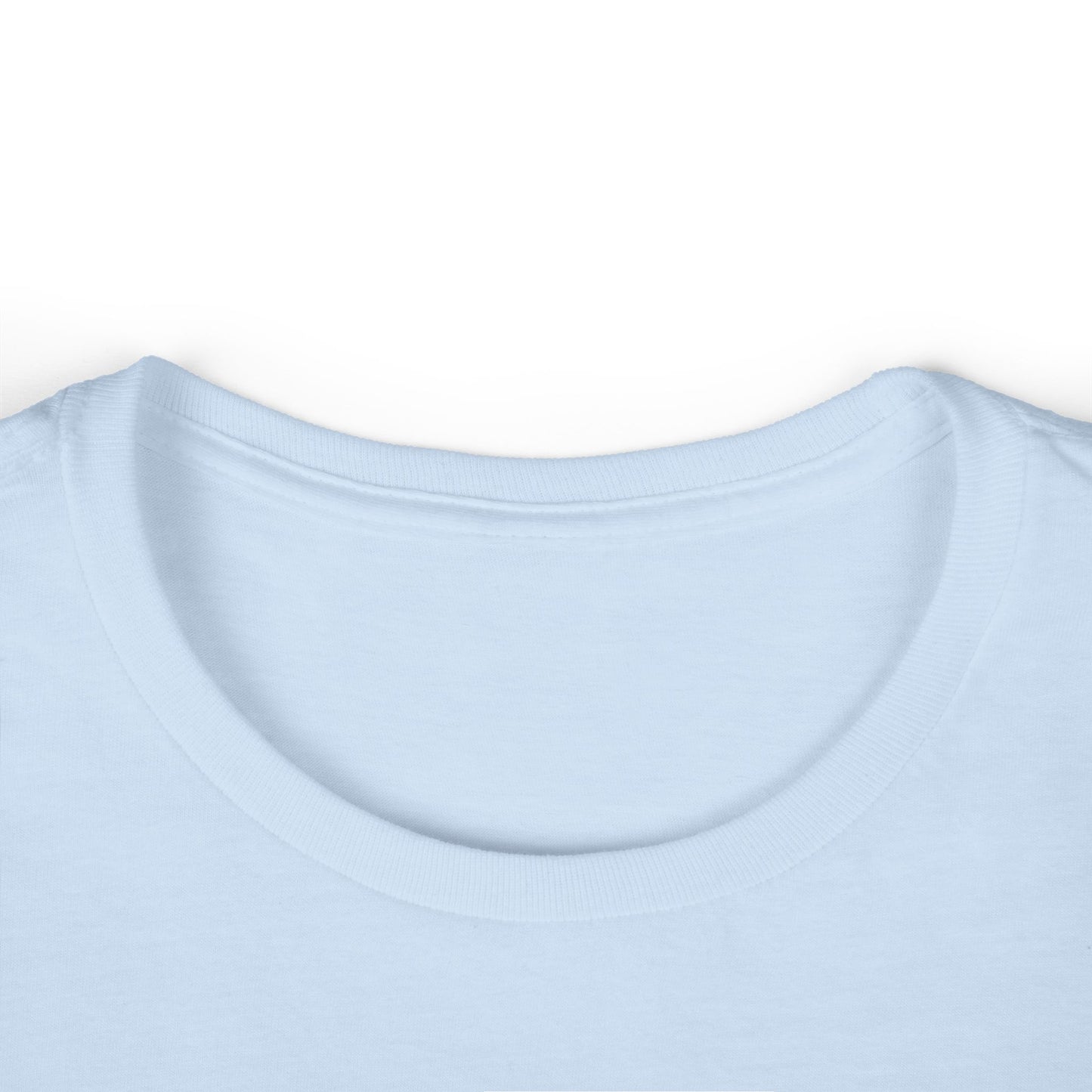 Women's Casual Softstyle Tee [Light Blue]