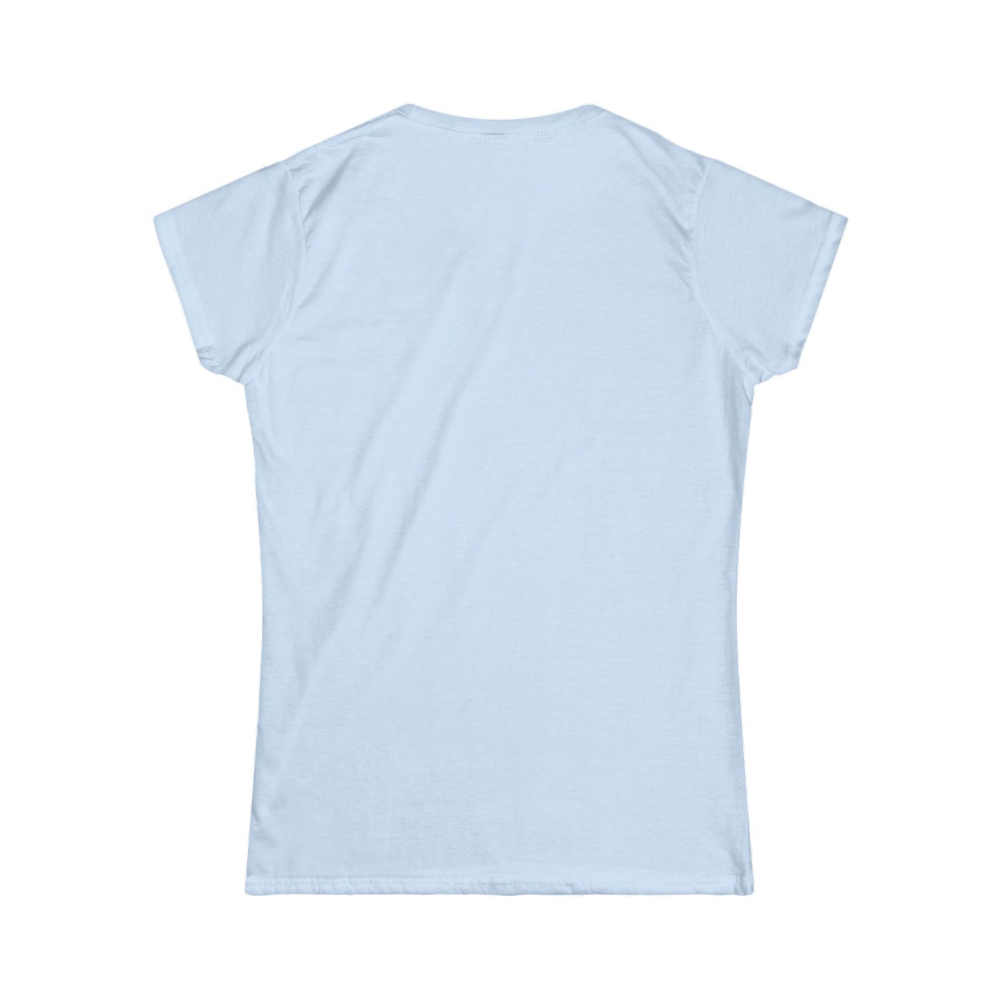 Women's Casual Softstyle Tee [Light Blue]