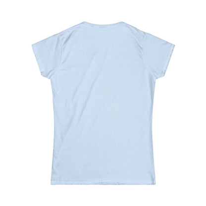 Women's Casual Softstyle Tee [Light Blue]