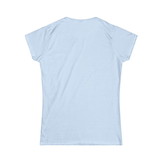 Women's Casual Softstyle Tee [Light Blue]