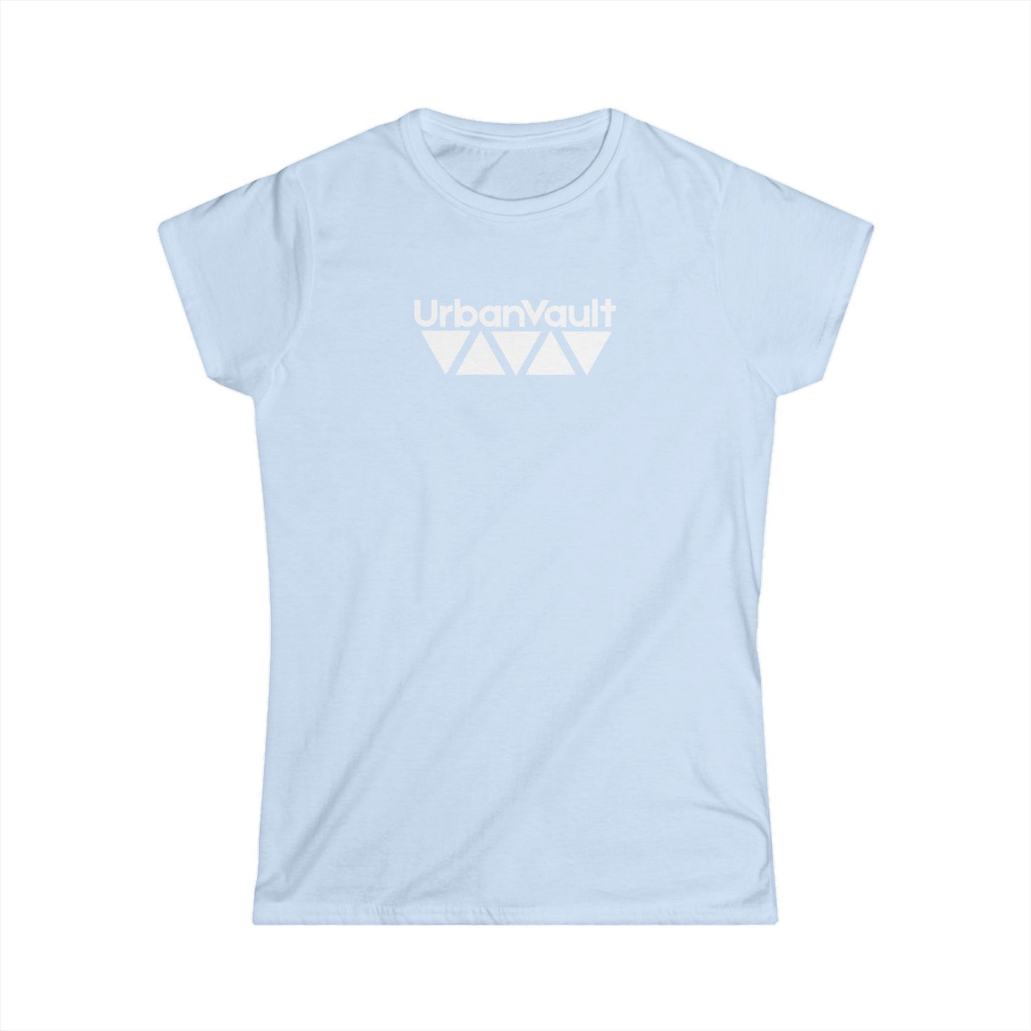 Women's Casual Softstyle Tee [Light Blue]